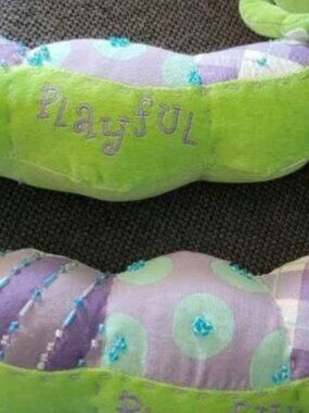 Sweet pea plush decorations